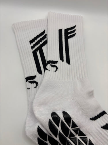 Sport Grip Socks (White) - Regular