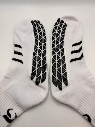 Sport Grip Socks (White) - Regular