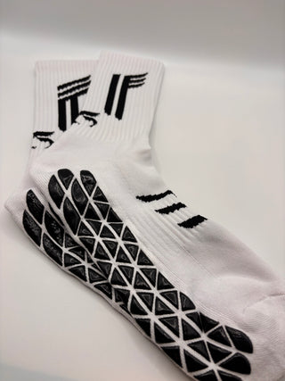 Sport Grip Socks (White) - Regular